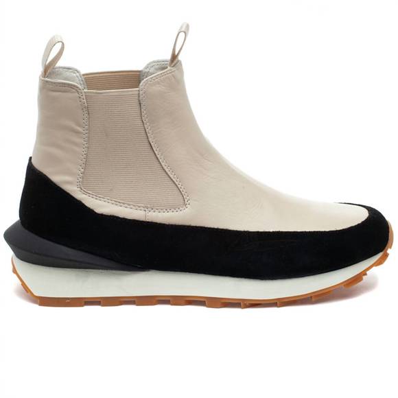 NEW J/SLIDES women's eloise chelsea boot in beige leather - Picture 1 of 5